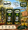 Tadım Taş Baskı Natürel Sızma Zeytinyağı 2'li paket, 2 x 5 L teneke – ürün görseli
